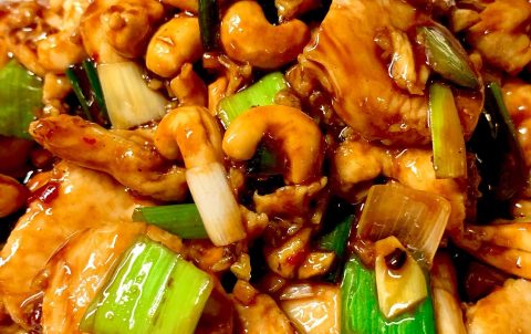 Hühnerbrust mit Cashewnüssen